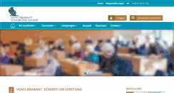 Desktop Screenshot of hovobrabant.nl